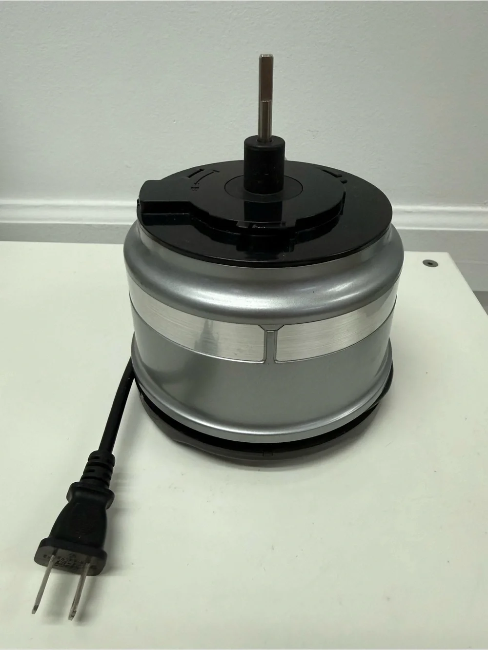 KitchenAid KFC3516QCU Food Chopper, Silver Replacement Base Only w/Manual.Tested